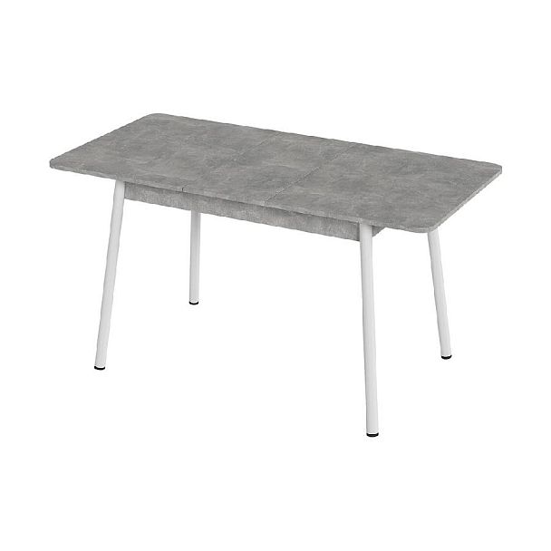 Стол Лион 2 ЛДСП (Подстолье косое белое) НЕ ВЫБИРАТЬ Ателье светлый - Вид 2