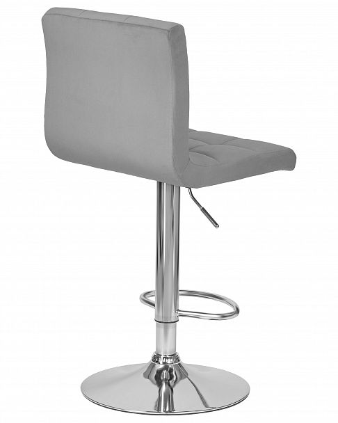 Стул барный DOBRIN CANDY (серый велюр (MJ9-75)) - Вид 4