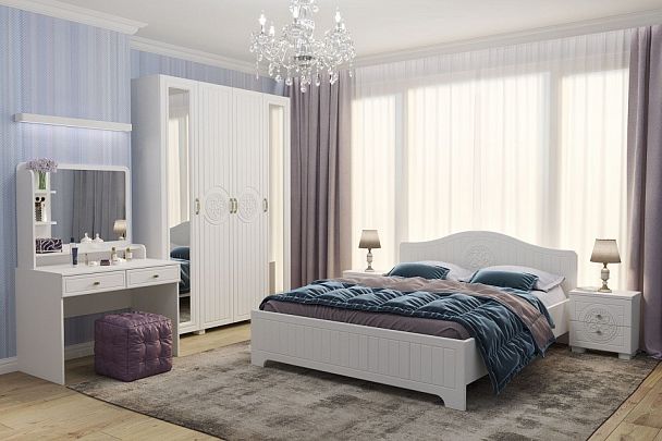 Шкаф платяной Монблан МБ-25К - Вид 8