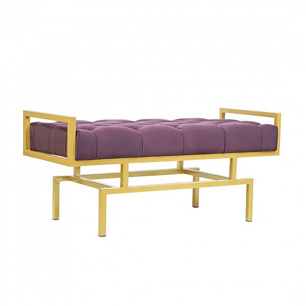 Банкетка Crown, велюр Velutto 35 - Вид 2