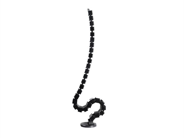 Кабель-канал вертикальный гибкий, черный CS-13B - Вид 1