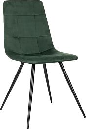 Стул для дома Бюрократ CH-K1 зеленый Holland 30 металл черный на ножках (CH-K1_1/HL30) - Фото предпросмотра