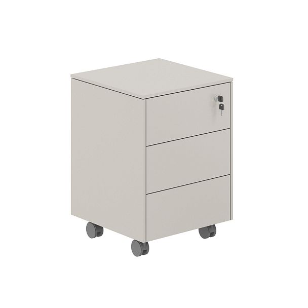 Тумба мобильная Atlas 449х450х620 обвязка GS, фасады GS - Вид 1