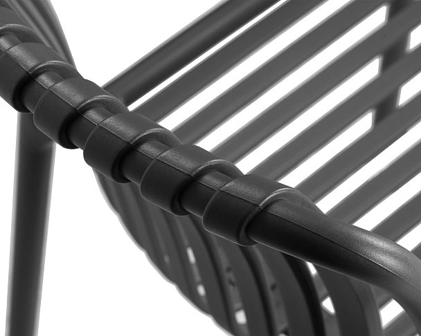 Стул обеденный DOBRIN WALTER ARM (темно-серый (GR-04)) - Вид 8