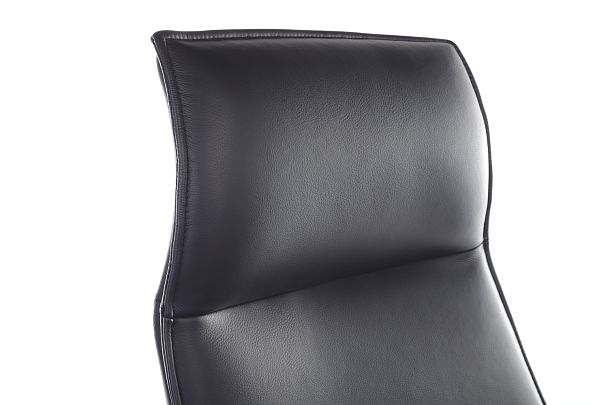Кресло Rosso А1918 Чёрный (3A MND9901) натуральная кожа 68*68*122-128 - Вид 7