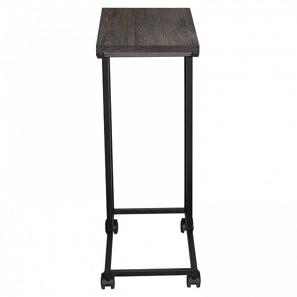 Стол журнальный на металлокаркасе BRABIX LOFT CT-001, 457х380х685 мм, цвет морёный дуб, 641859 - Вид 4