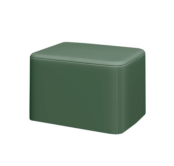 Пуф БЛОК БК-6040 60х45х40h Oregon 01 (кожзам) зеленый "Пуфы и банкетки"  ТК-002920003403 зеленый - Вид 1