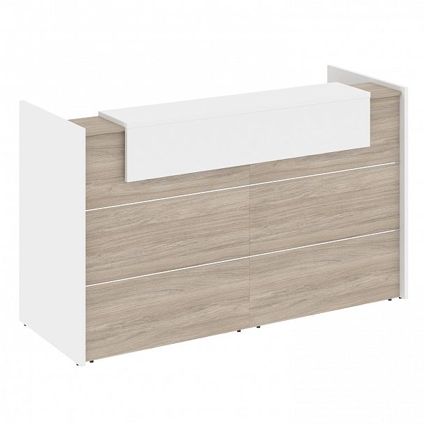 Ресепшн "Onix" O.R-K-6 дуб аттик/белый - Вид 2