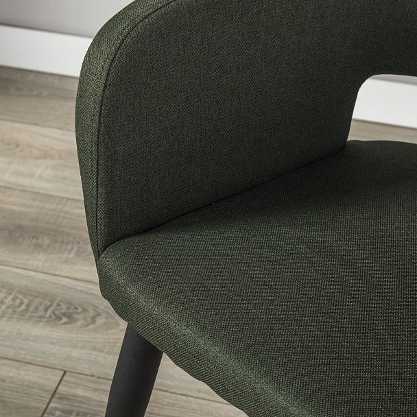 Кресло Oscar тёмно-зеленый/черный - Вид 14