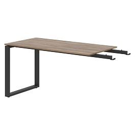 Брифинг-приставка EB 1470 Кария Пальмира/Антрацит 1400х700х750 ENIO - Фото предпросмотра