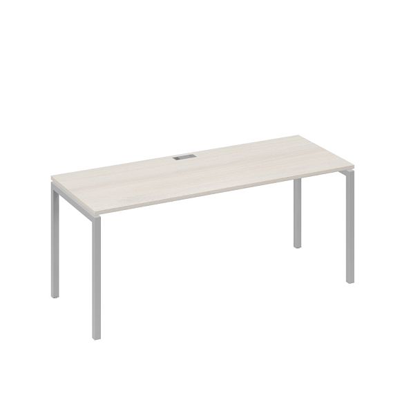 Стол письменный на металлокаркасе DUE A4 А4 Б2 016 БП дуб / металлокаркас серый - Вид 1