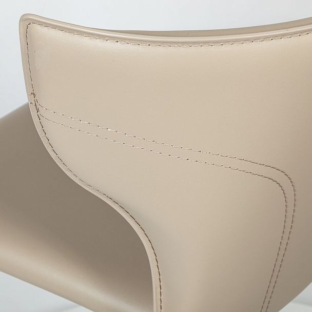 Стул полубарный Austin, кожа нуга - Вид 11