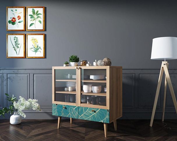 Буфет низкий Berber принт 41 арт BB47/Print_41 - Вид 3