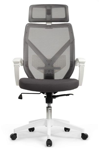 Кресло Oliver RCH W-203AC Белый пластик/Серый - Вид 5