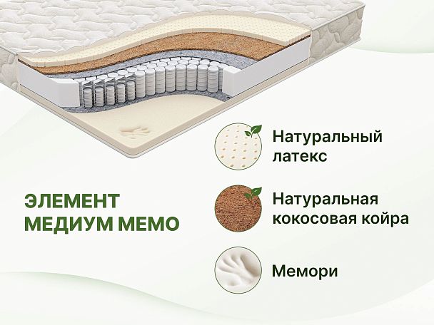 Матрас Димакс Элемент Медиум Мемо 140х200 - Вид 6