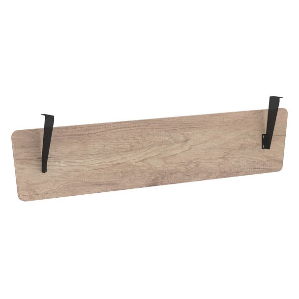 Фронтальная панель подвесная JDST 1530 Дуб Каньон/Антрацит 1500х18х300 JAY - Вид 1