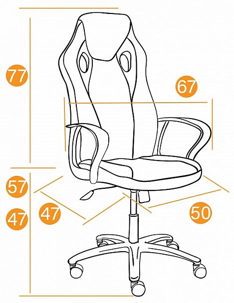 Кресло игровое Racer GT new - Вид 12