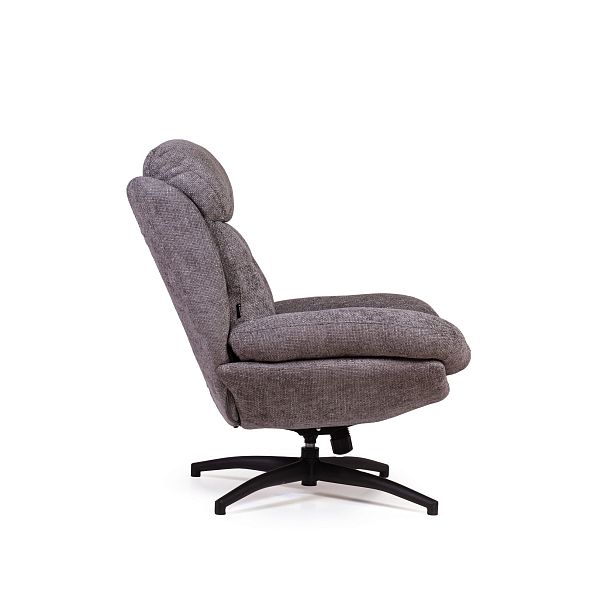 Кресло качалка с оттоманкой Magnus, серый - Вид 8