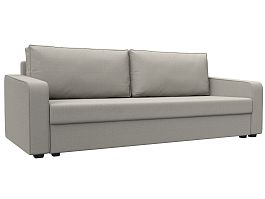 Диван прямой Лига-009 Рогожка бежевый - Фото предпросмотра