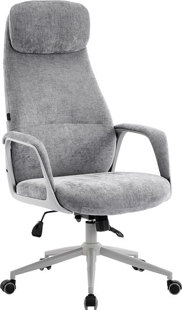 Кресло руководителя Everprof Otto Grey (Отто Грэй) Ткань Серый - Вид 1