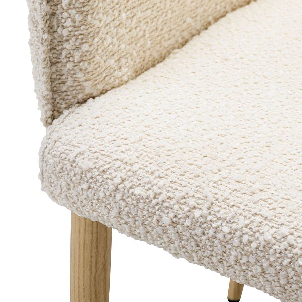 Стул Ralf Vent бежевый/нат.дуб - Вид 5