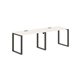 Стол 2-х местный EQWST 2367 Ясень Траун/Мокко 2326х670х750 EDIS - Фото предпросмотра