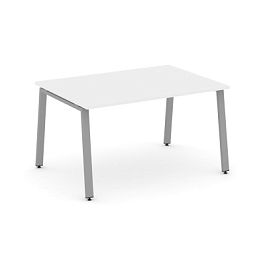 Стайл Проджект Стол переговорный SN-6A.SPRG-004.3 Белый/Металл Серый 1580*980*750 - Фото предпросмотра