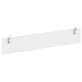 Metal System Direct Царга для стола L=2000мм Б.ЦС-6 Белый/Хром металл 1850*320*18 - Фото предпросмотра