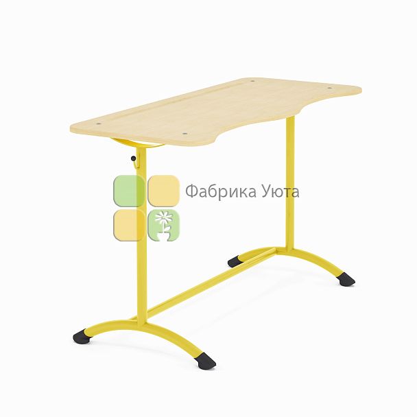 Парта "Экстра" 2-местная цвет. н/рег. (2 гр.) - Вид 2