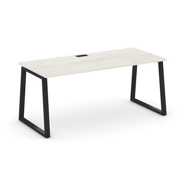 Style Project Direct Direct Стол письменный SN-6T1.SR-014.M Дуб Наварра/Металл Черный 1580*700*750 - Вид 1