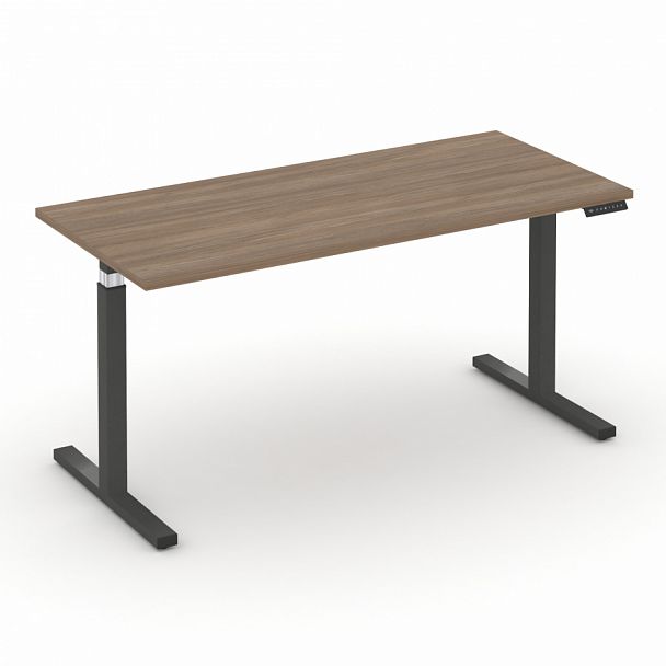 Стол электроподъемный "MOVE UP" MV.SE-4.7 Антрацит металл / Дуб Аризона - Вид 1