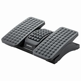 Подставка для ног BRABIX "Ultra 5" 43х32 см, массажер, регулировка угла наклона, 2 платформы, 533040 - Фото предпросмотра
