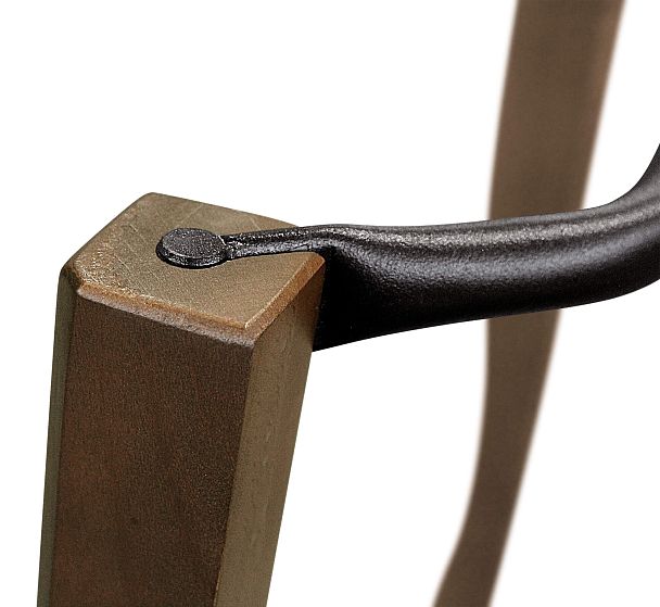 Стул Sheffilton SHT-ST34/S122 тихий океан/темный орех/черный муар - Вид 11