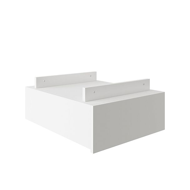 Тумба подвесная 1 ящик Trend Metal 39,9x50,6x16,2 белый - Вид 1