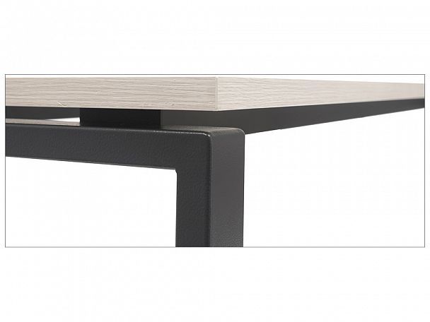 Стол NT 120x70 белое дерево/антрацит - Вид 2