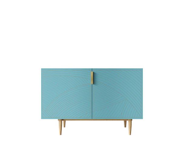 Комод с двумя дверками Line LN01/GR1/blue - Вид 1