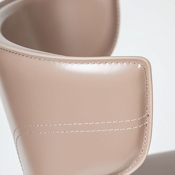 Стул полубарный Austin, кожа капучино - Вид 10