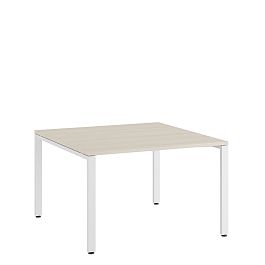 Стол для переговоров Tess 120x123,6x75 дуб шамони светлый - Фото предпросмотра