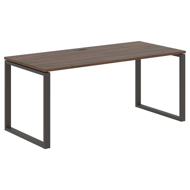 Стол прямой EQST 1780 Дуб Денвер тёмный/Мокко 1760х800х750 EDIS - Вид 1