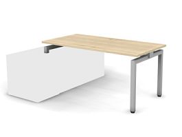 EUROPE/ЕВРОПА RE033-158х80 Стол для опорной тумбы 1580x800x750 Акация светлый - Фото предпросмотра