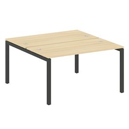 Metal System Quattro Р. ст. на П-образном м/к 50БП.РАС-СП-2.3 Акация/Антрацит металл 1400*1475*750 - Фото предпросмотра