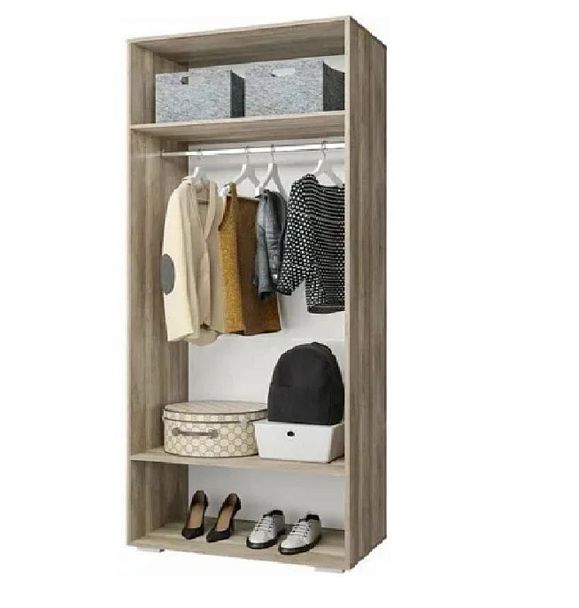 Спальня "Наоми" ШК-20 дуб каньон/графит - Вид 3