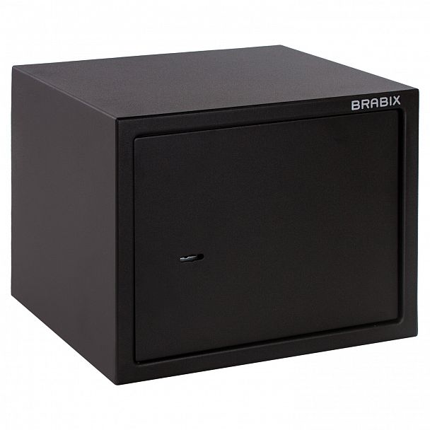 Сейф мебельный BRABIX "SF-280KL", 280х350х300 мм, ключевой замок, черный, 291148, S103BR212314 - Вид 3