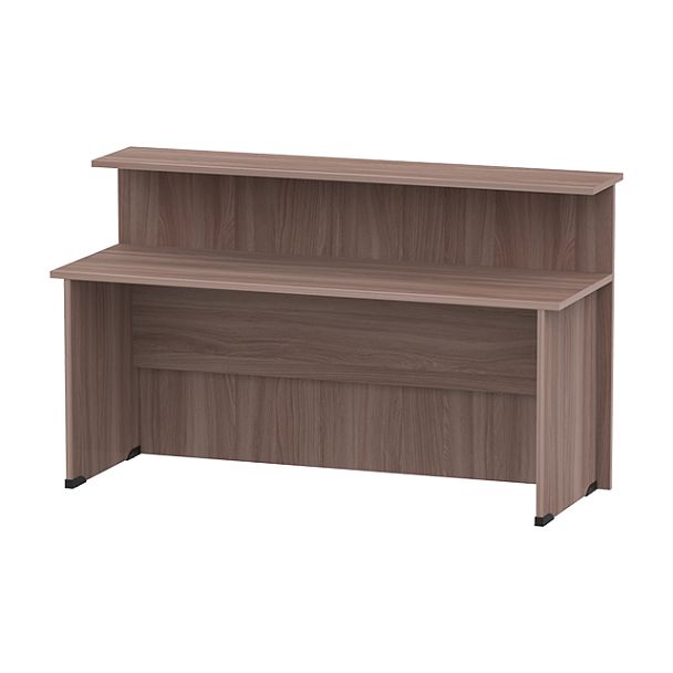 Стойка ресепшн прямая СР-180/60 ясень шимо темный - Вид 2