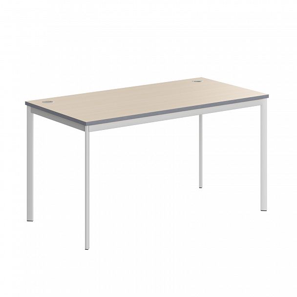Стол "Imago S" СП-3S клен/металлик/белый - Вид 1