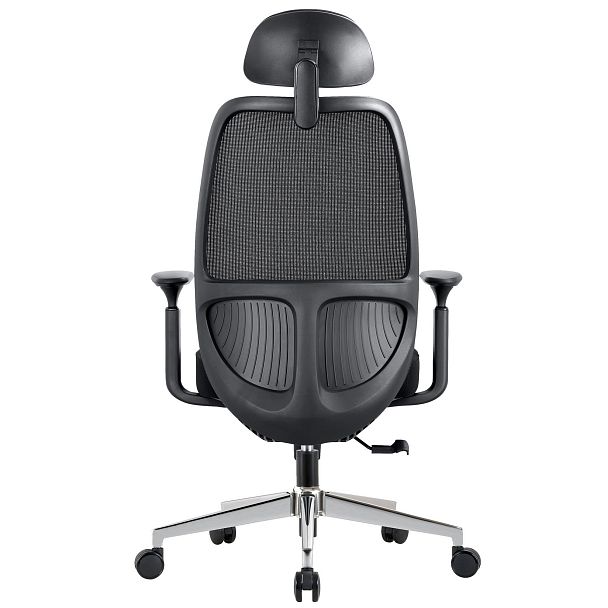 Кресло CHAIRMAN CH581, ткань/сетка, черный - Вид 3