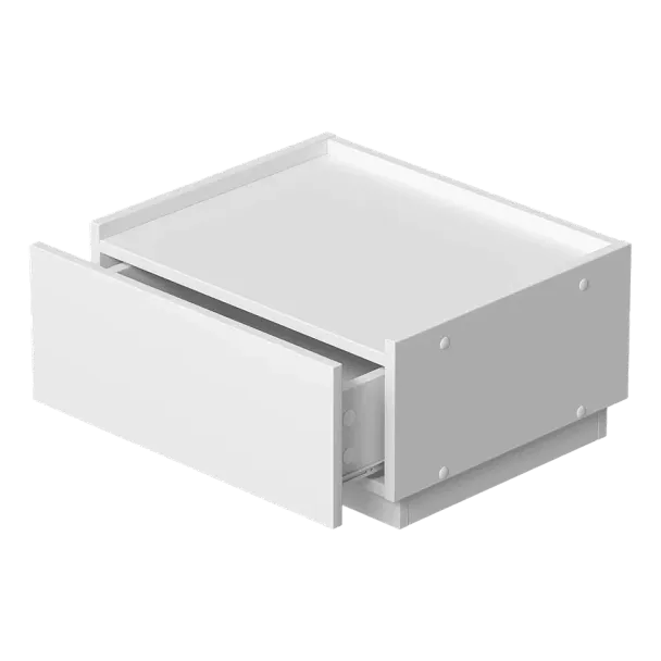 Тумба универсальная модульная Анна, белый - Вид 2