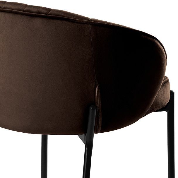 Полубарный стул Миэль коричневый/черный - Вид 8