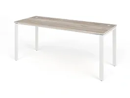 TANDEM RTD070-MK-180-MA Стол прямой на металлокаркасе ун-й 1800х700х750 Дуб Маувелла/Белый - Фото предпросмотра