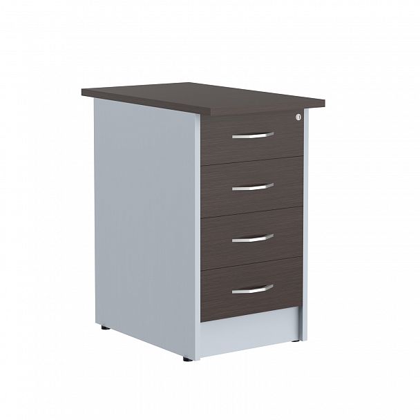 Тумба "Imago" ТП-4.2 венге/металлик - Вид 1